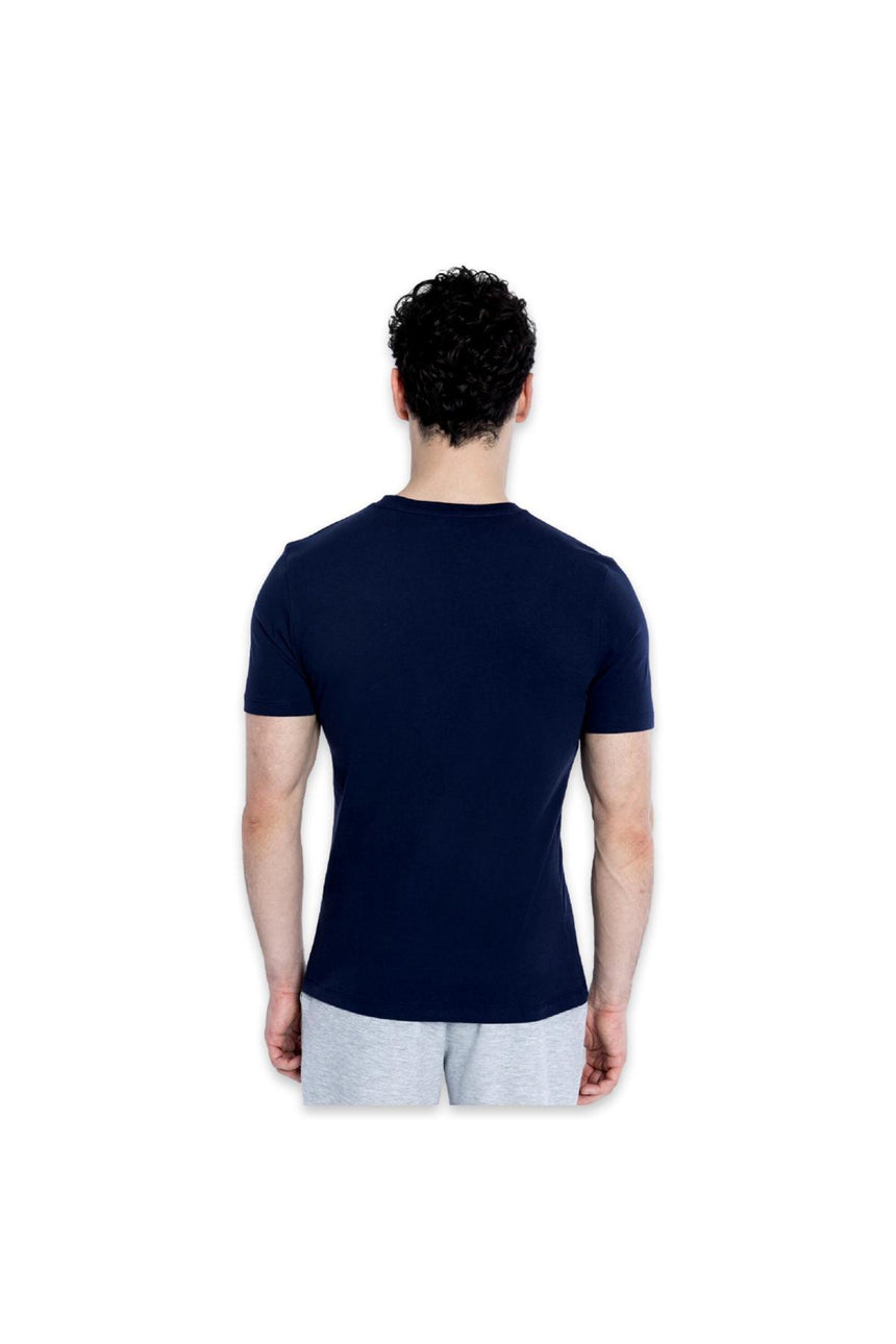 NEW BALANCE ERKEK T-SHİRT MNT1354 - Lacivert