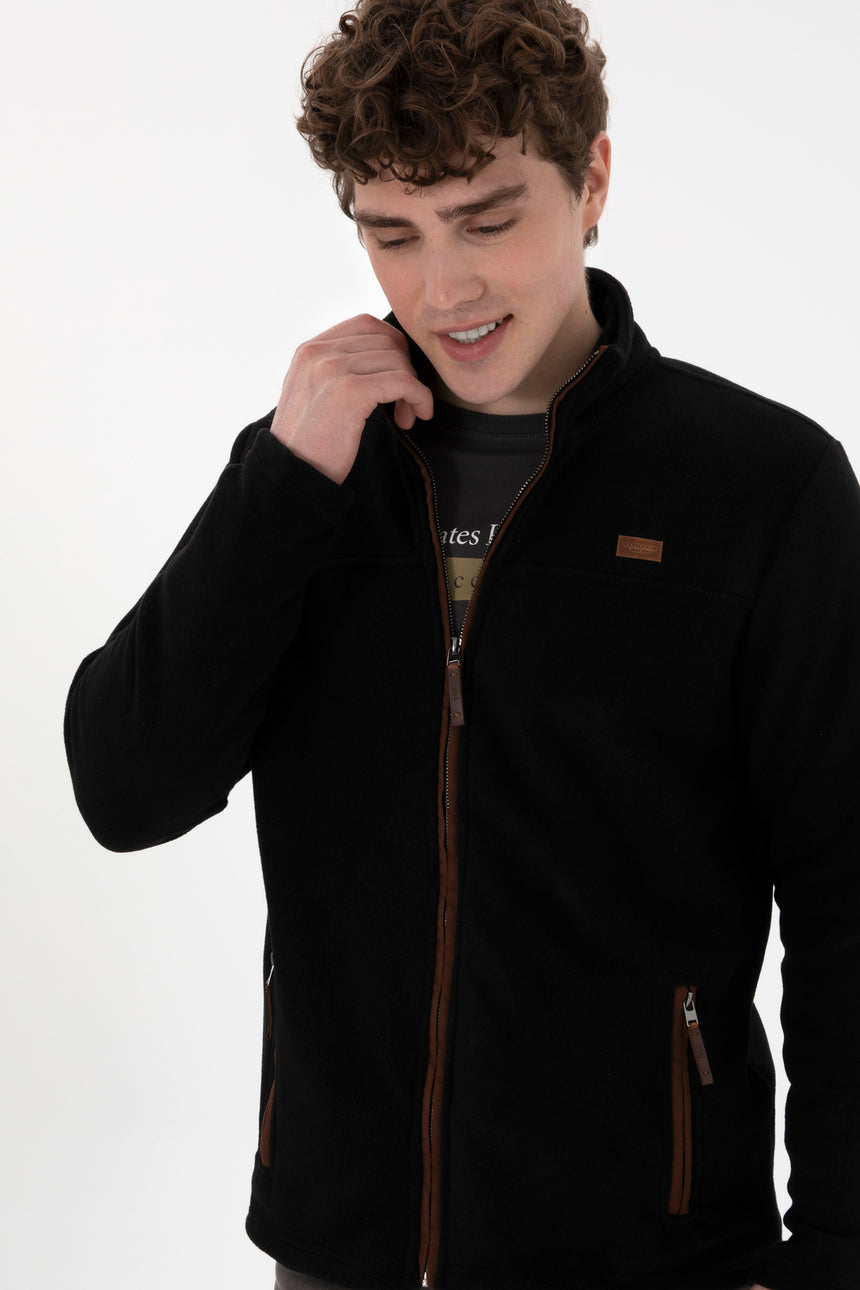 US POLO ASSN ERKEK SWEATSHİRT 1945709 - Siyah