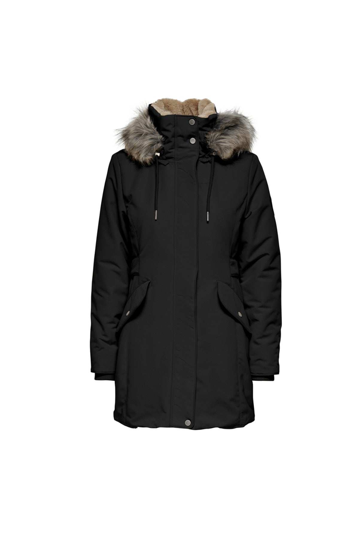 Only 15300627 Kadın Mont - Siyah