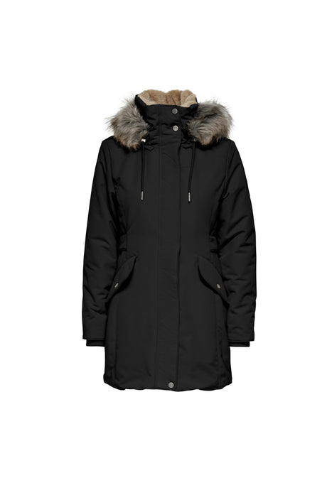 only onlnewpriska parka jacket cc otw 15300627 - Siyah