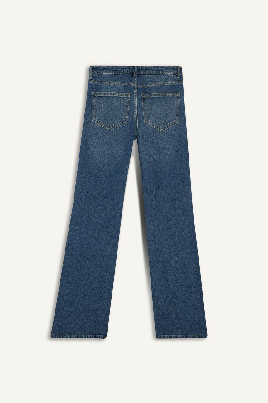 Defacto Kadın Trousers G1407AX - Mavi