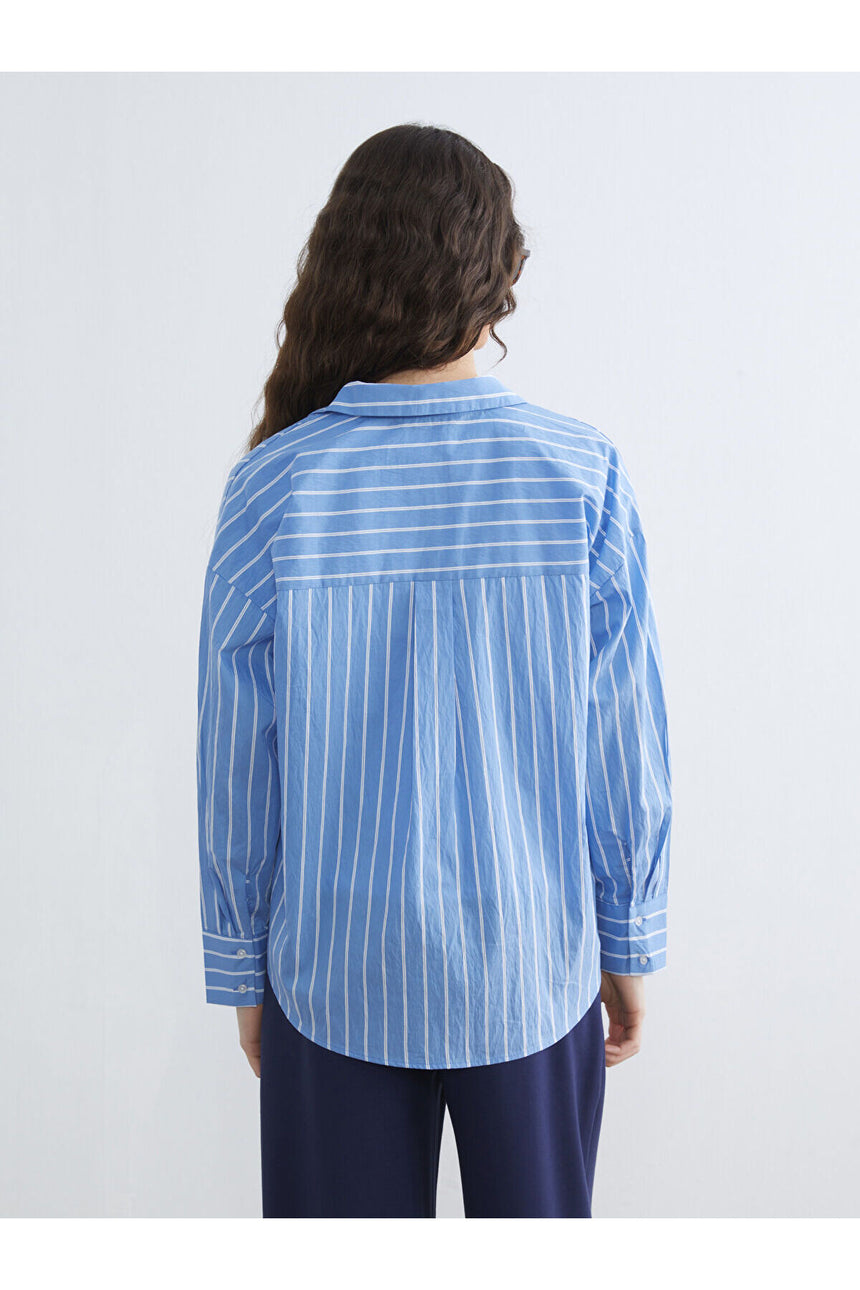LCW KADIN S6K379B8 UK.GMK,SHIRTY-INDIGO - Mavi