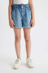 Defacto Çocuk Short B8113A8 - Açık Mavi