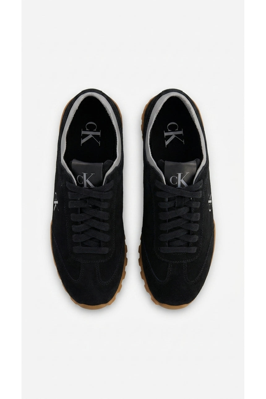 Calvin Klein Kadın LOW PROFILE RUN MG SUE DB LACES HW0HW03150 - Siyah