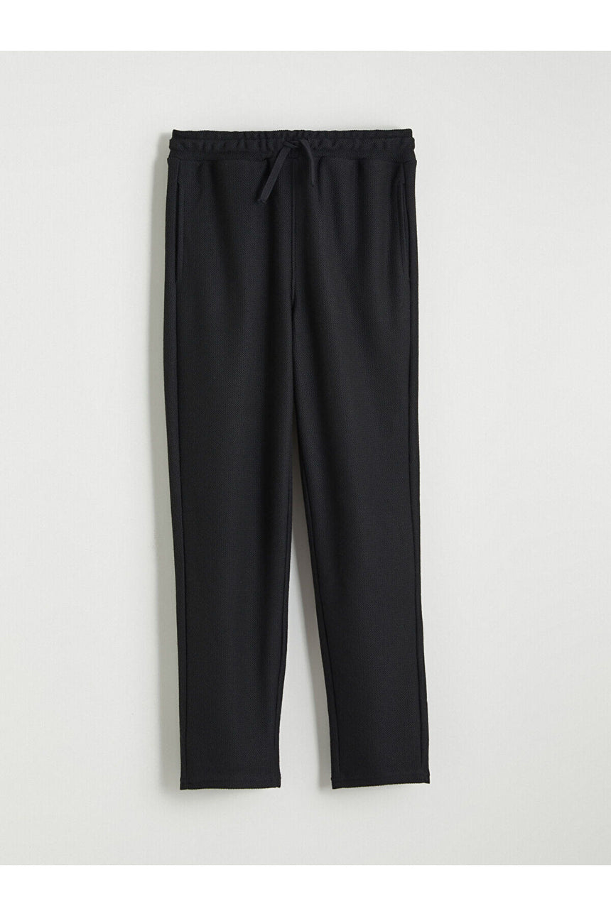 LCW ÇOCUK W5DP01B4 PNT,BAGGY - Siyah