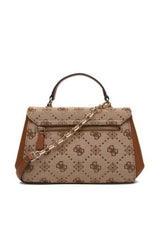 GUESS KADIN MELINDA LOGO TOP HAN HWJP9902200 - Açık Bej/ Kahverengi