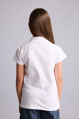 Defacto Çocuk Short Sleeve Polo T-Shirt I0427A6 - Beyaz