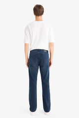 Defacto Erkek Trousers W7086AZ - Mavi/Siyah