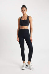 Defacto Kadın Leggings C4564AX - Siyah
