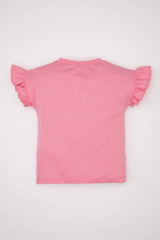 DeFacto Z9212A2 Çocuk T-Shirt - Açık Pembe
