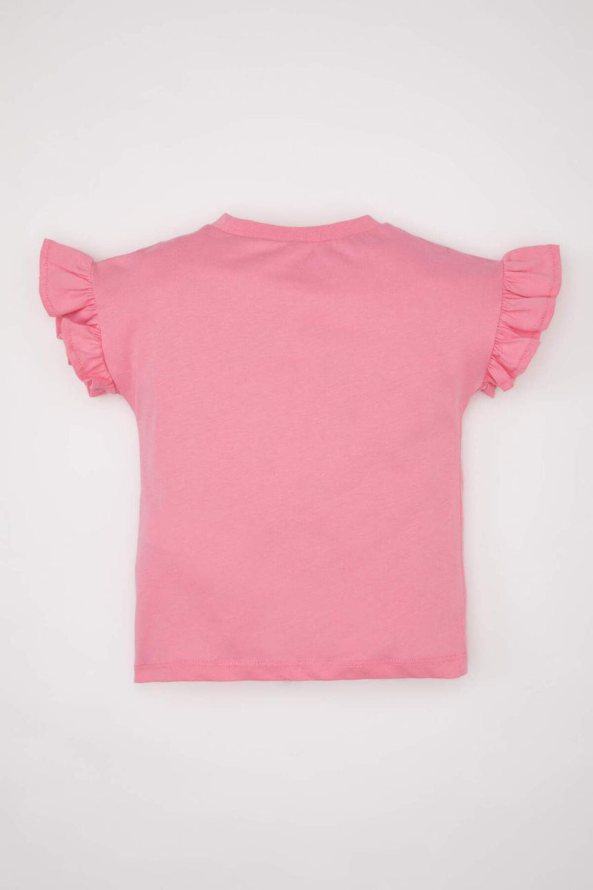 DeFacto Z9212A2 Çocuk T-Shirt - Açık Pembe