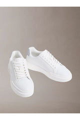 Calvin Klein Kadın CHUNKY CUPSOLE MET LTH HW0HW02988 - Beyaz