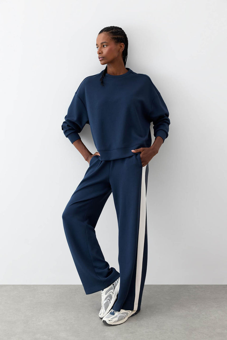 Defacto Kadın Trousers E8956AX - Koyu Lacivert