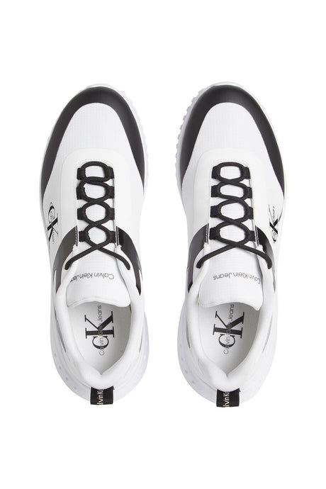 Calvin Klein Erkek EVA RUNNER LOW LACE ML MIX II YM0YM01439 - Beyaz
