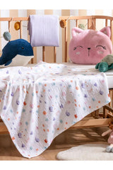 LC Waikiki Home 2'li Müslin Bebek Örtüsü S60070B1 - Karışık
