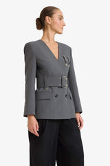 Defacto Kadın Blazer F9431Ax - Antrasit