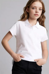 DeFacto I0427A6 Çocuk T-Shirt - Beyaz