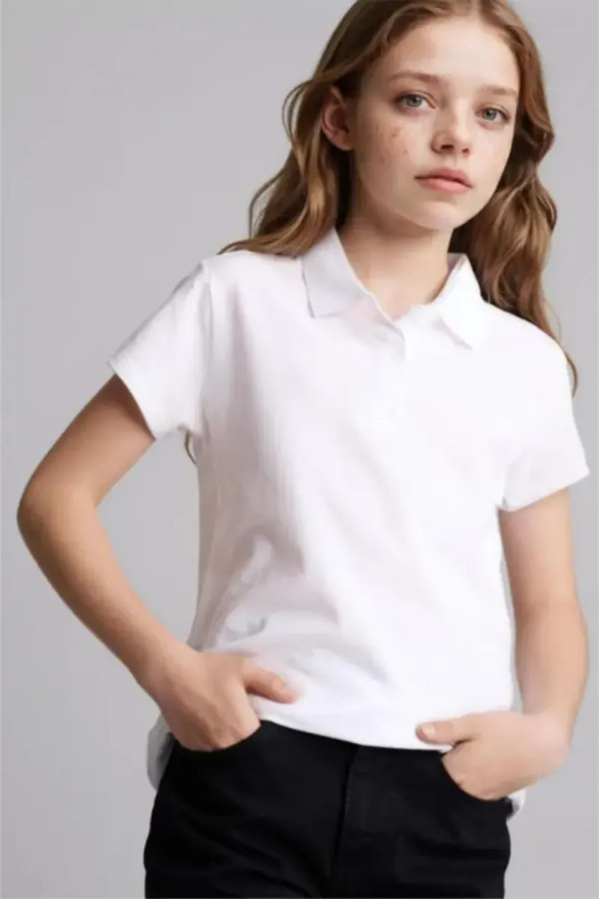 DeFacto I0427A6 Çocuk T-Shirt - Beyaz
