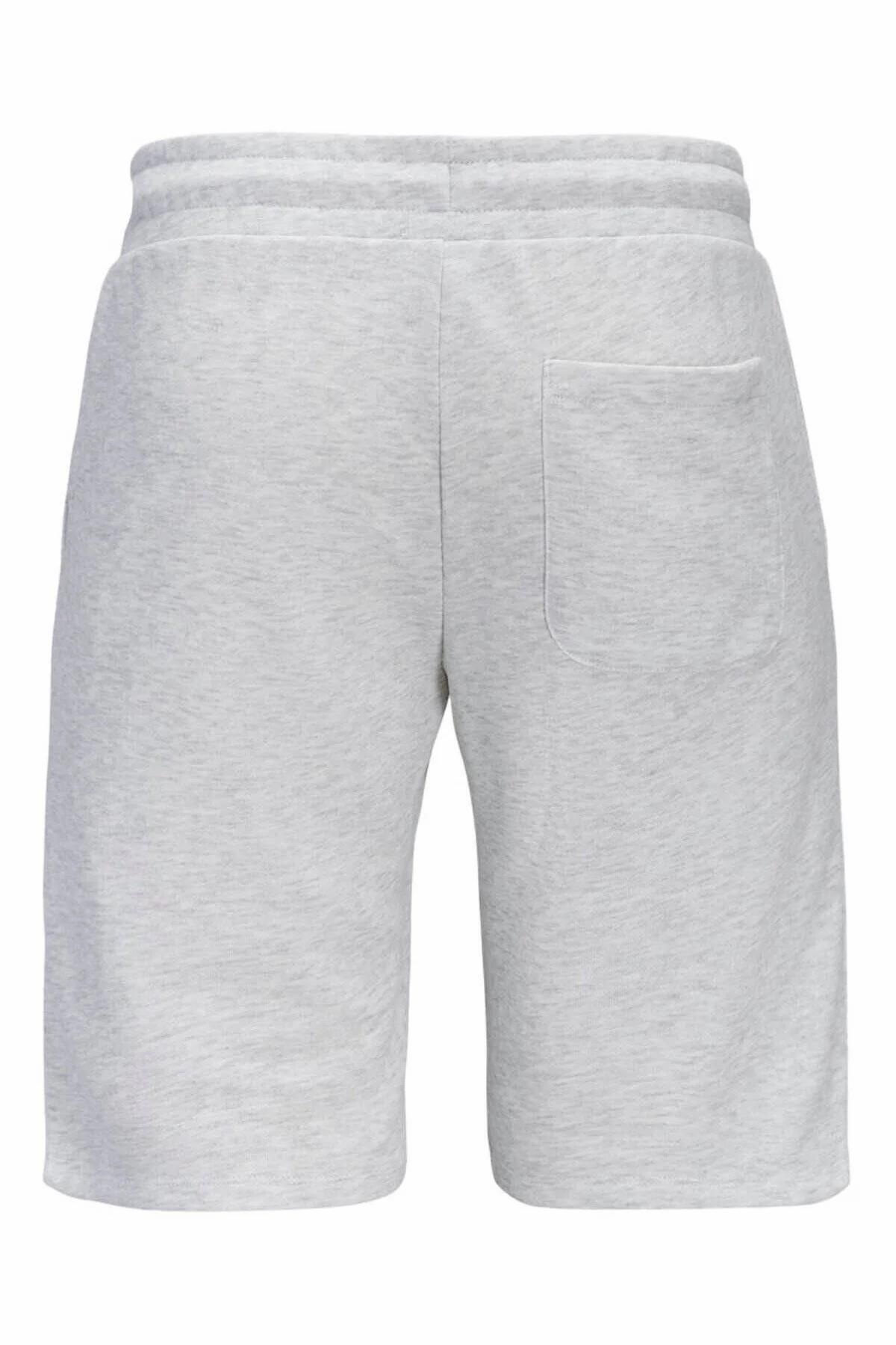 Jack & Jones Gordon Brandon Erkek Sweat Şort 12292136 - Mavi