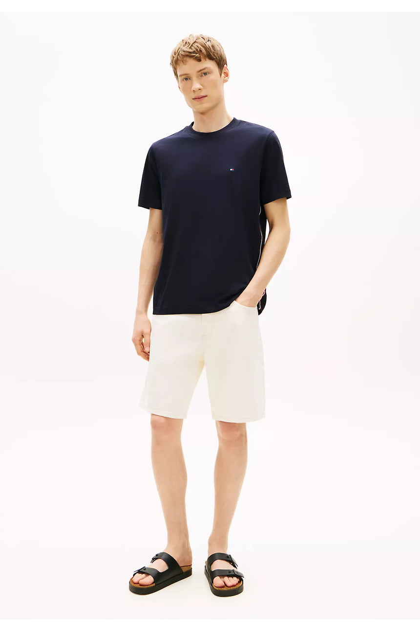 Tommy Hilfiger Erkek GLOBAL STRIPE TEE MW0MW42393DW5 - Koyu Lacivert