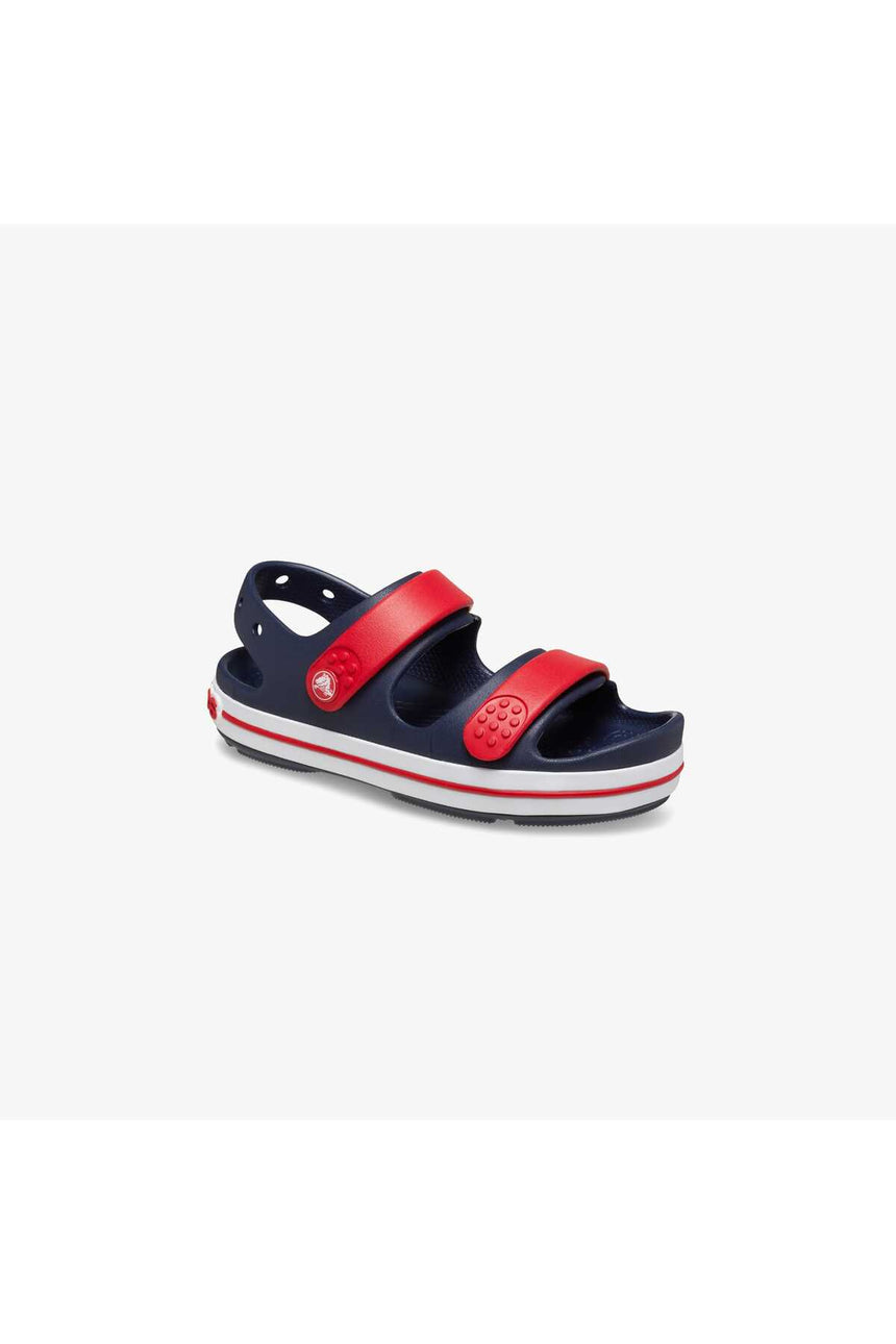 Crocs Crocband Cruiser Sandal T 209424 Unisex Sandalet - Lacivert Kırmızı