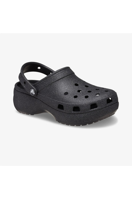 CROCS Classic Platform Glitter ClogW 207241 - Siyah