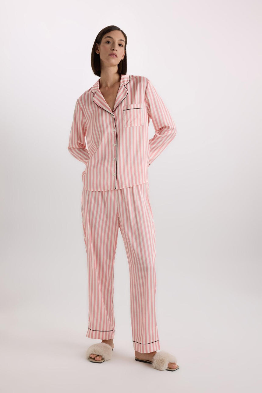 Defacto Kadın Woven Sets C9445Ax - Gül Kurusu