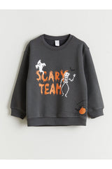 Lcw Çocuk Swt,Scary 5W W59827B1 - Antrasit
