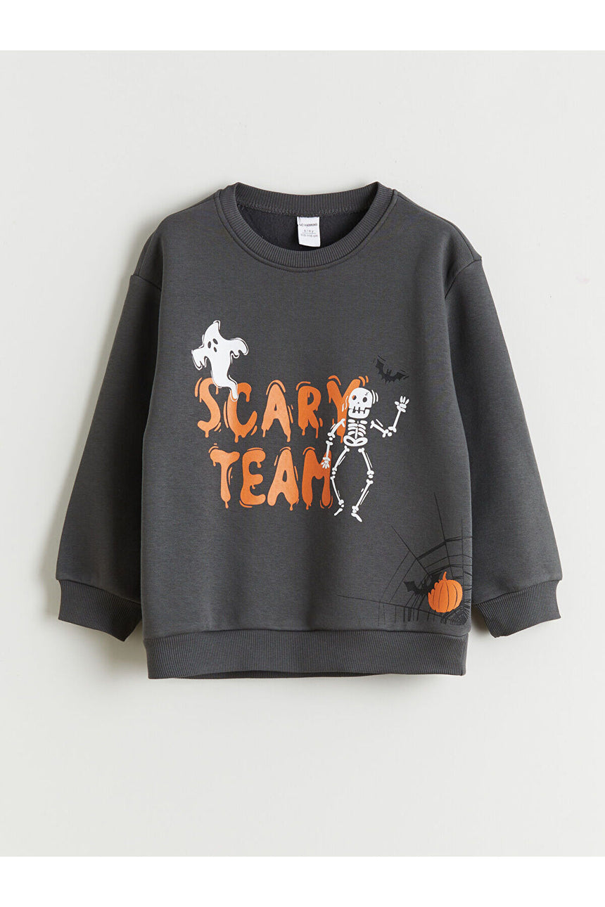 Lcw Çocuk Swt,Scary 5W W59827B1 - Antrasit