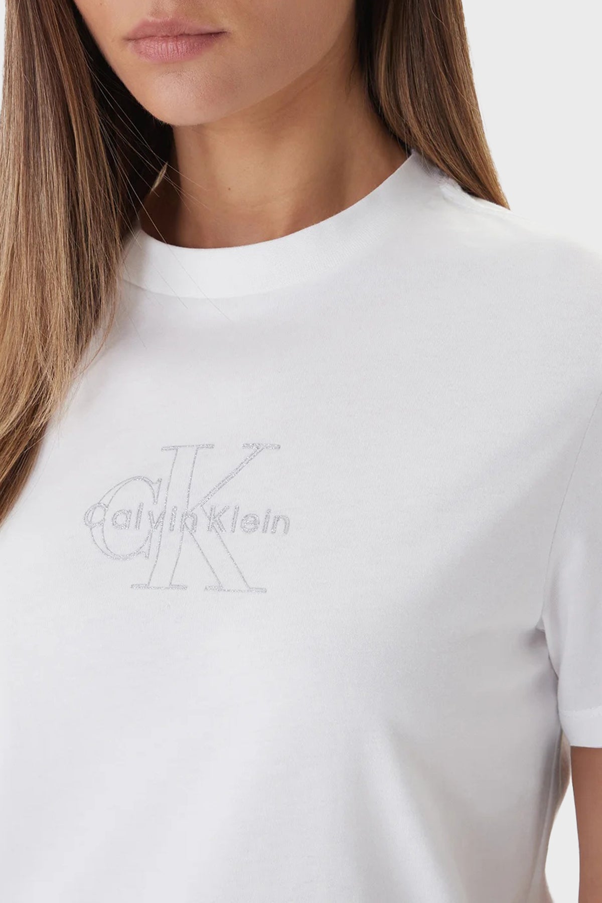 Calvin Klein LV047F831G Kadın T-Shirt - Siyah
