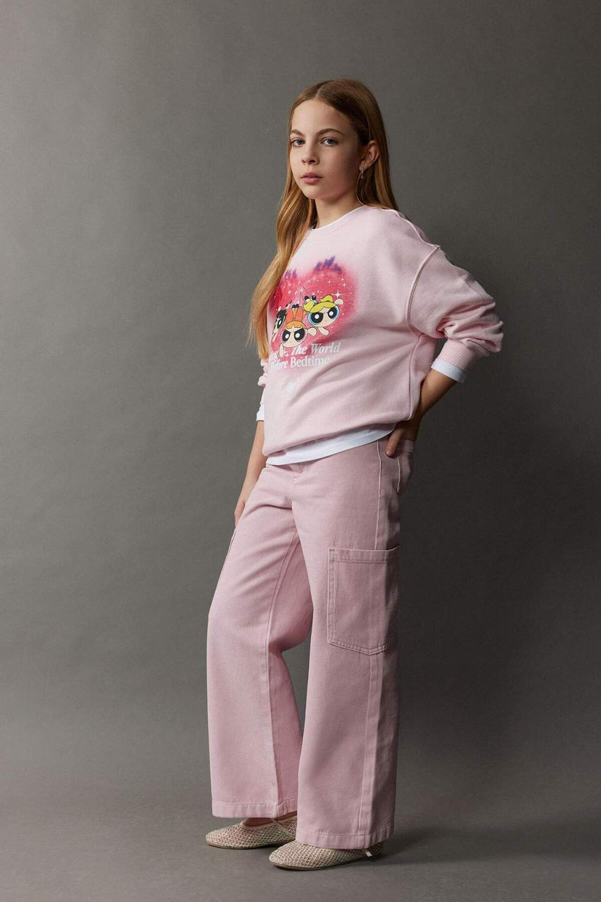 Defacto Çocuk Trousers C0451A8 - Açık Pembe