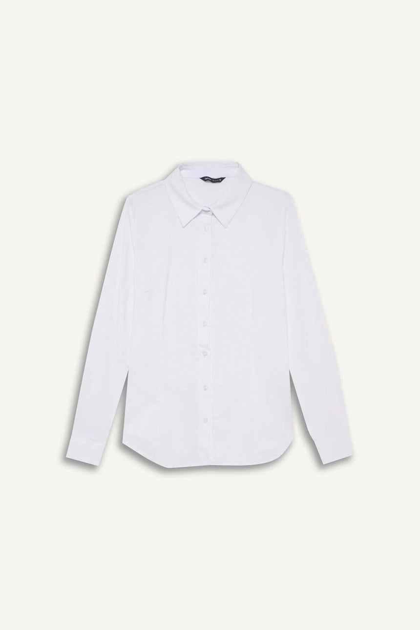 Defacto Kadın Woven Top I5278AZ - Mor/ Beyaz