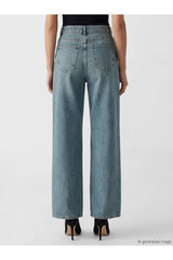 LC Waikiki Kadın Wide Leg Jean Pantolon S6A636B8 - Açık Mavi