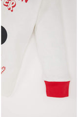 Defacto Çocuk Knitted Pyjamas D7162A5 - Kırmızı