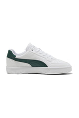Puma Caven 2.0 Unisex Sneaker 392290 - Beyaz/Koyu Yeşil/Gümüş