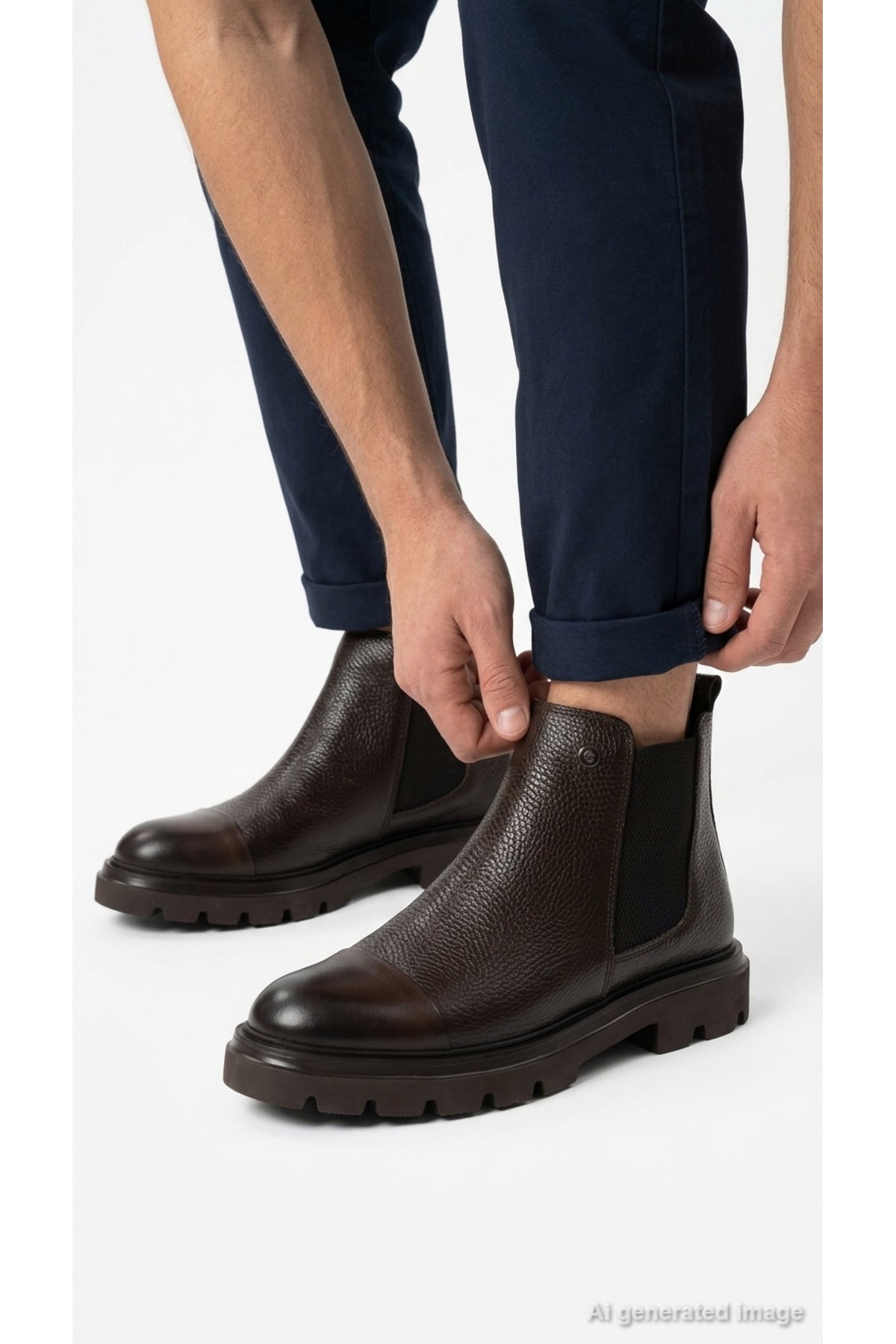 Pierre Cardin Erkek Bot 70-208 - Kahverengi