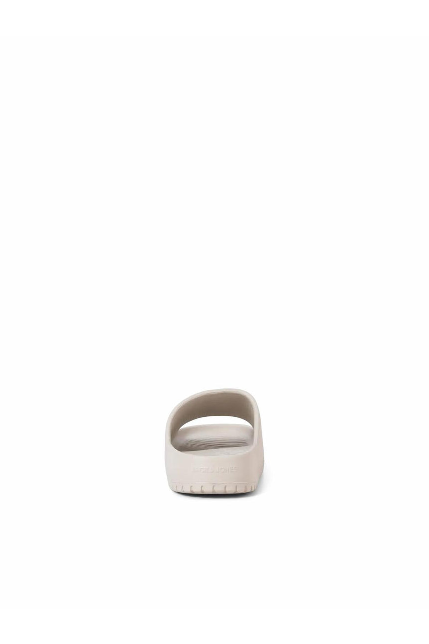 JACK&JONES JFWRIPPLE MOULDED SLIDER LN 12274637 - Bej/ Açık Gri