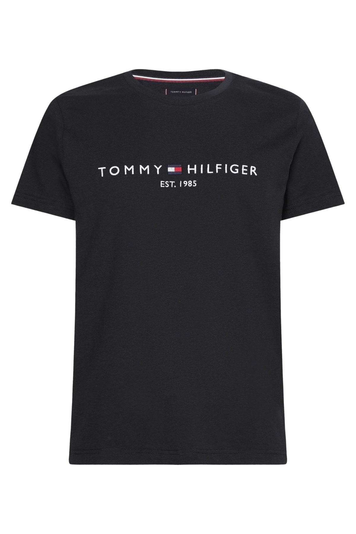 Tommy Hilfiger ERKEK CORE TOMMY LOGO TEE MW0MW11465 - Sİyah