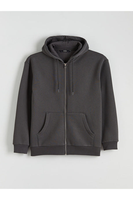 LCW ERKEK W5MM90D8 HRK,XM-CARDIGAN-BASIC - Koyu Gri