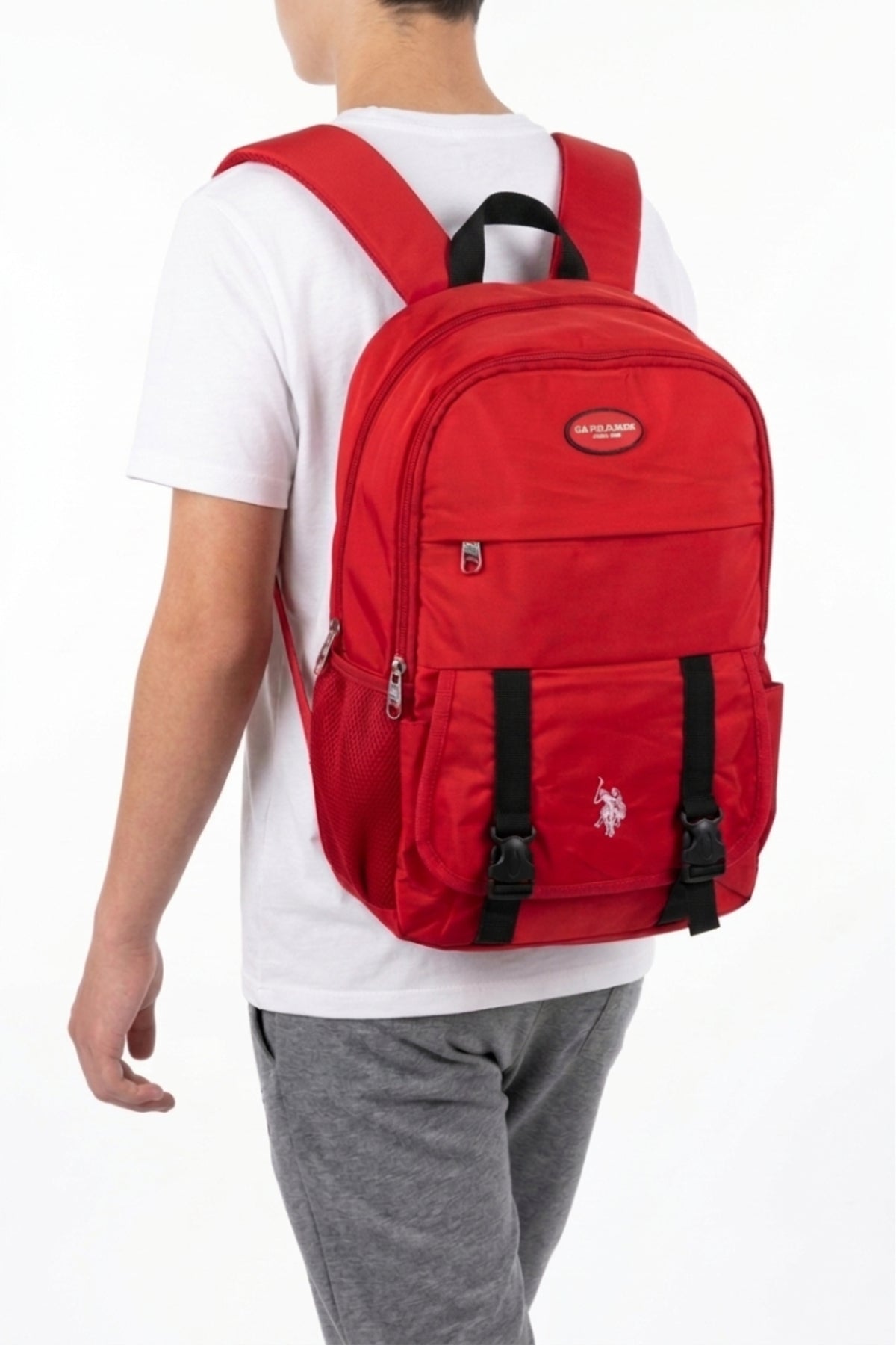 U.S. Polo Assn. Çocuk Okul Çantası PLCAN26081 - Kırmızı