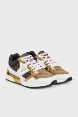 GUESS KADIN MICKAY FLFMICFAL12 - Bej/Kahverengi