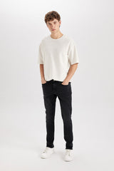 Defacto Erkek Denim R8788AZ - Siyah