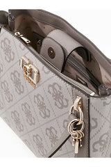 Guess Karnilla Logo Kadın Omuz Çantası HWOS9901220 - Koyu Kahverengi