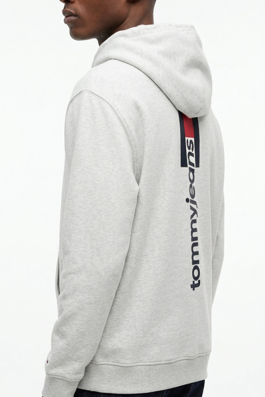 Tommy Hilfiger Erkek TJM REG ENTRY DNA HOODIE EXT DM0DM23393 - Gri
