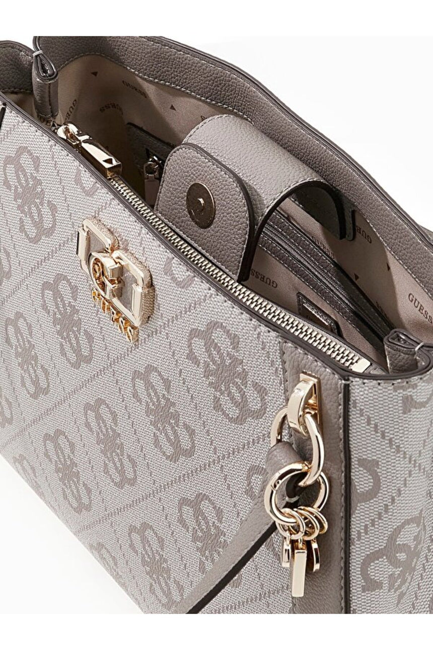 GUESS KADIN KARNILLA LOGO GFRIEN HWOS9901220 - Koyu Kahverengi