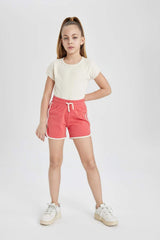Defacto Çocuk Short B5164A8 - Kırmızı