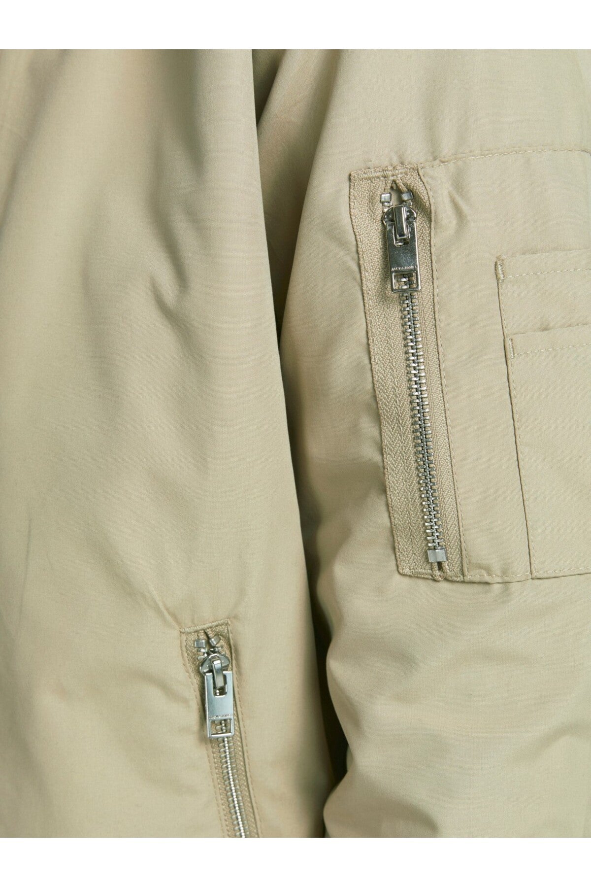 Jack & Jones Rush Erkek Bomber Mont 12165203 - Açık Kahverengi