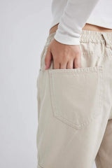 Defacto Kadın Trousers B0454Ax - Kahverengi / Kum Beji