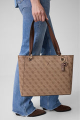 GUESS KADIN NOELLE II TOTE HWBG9672250 - Kahverengi