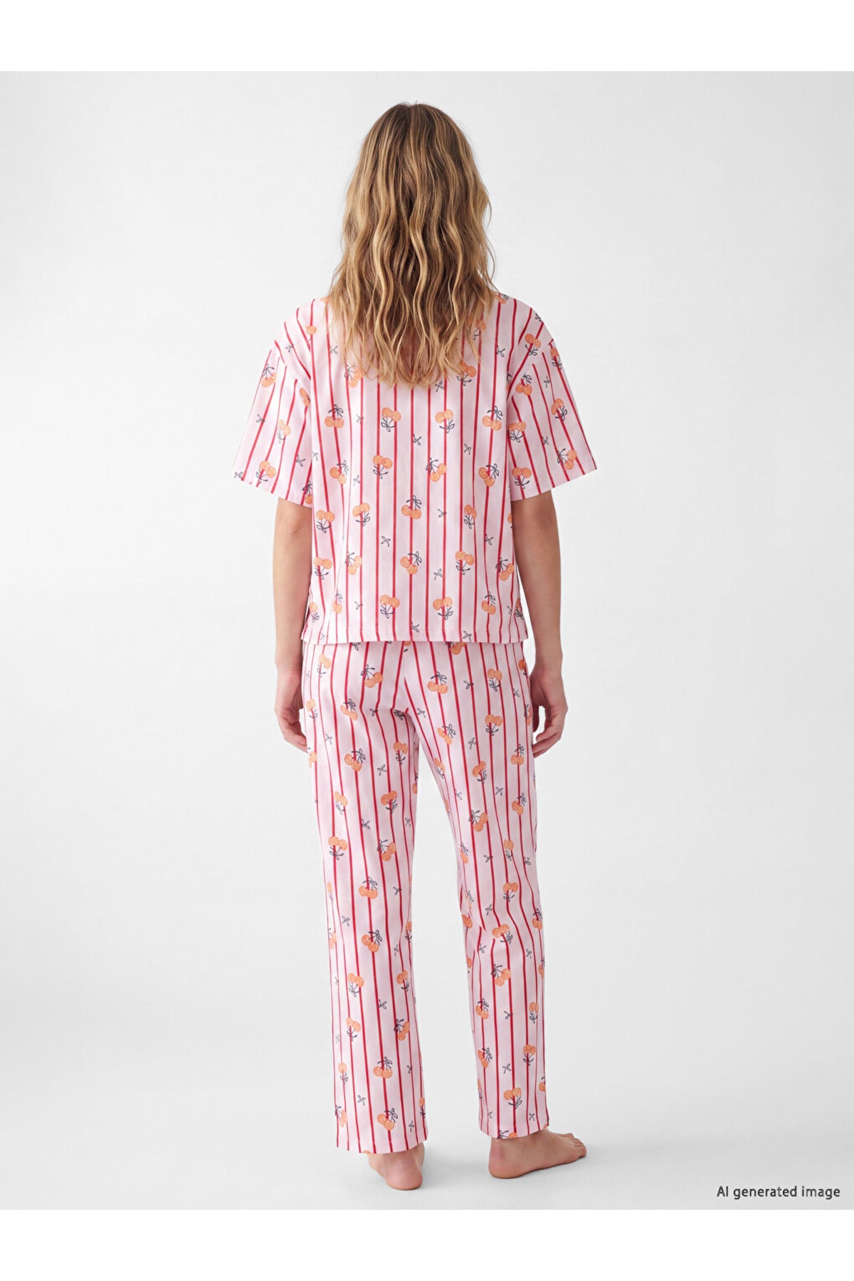 LC Waikiki Kadın Pijama Takımı W6H964D8 - Pembe